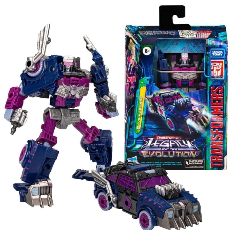 Takara Tomy strappo Transformers Legacy Evolution Deluxe axlegase Action Figure Model Collection ornamenti hobby Toys Gift