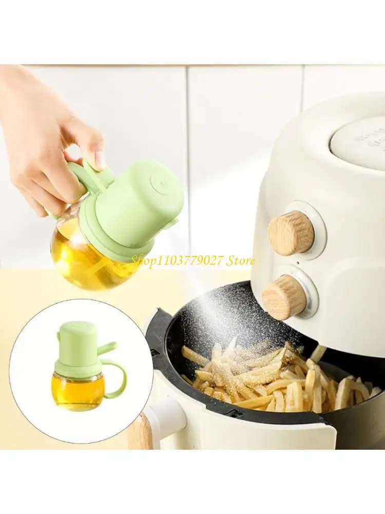 C4DF Nebulizzatori per olio da cucina a prova perdite con nebulizzatore fine Cottura sana essenziale per cuocere fritture e