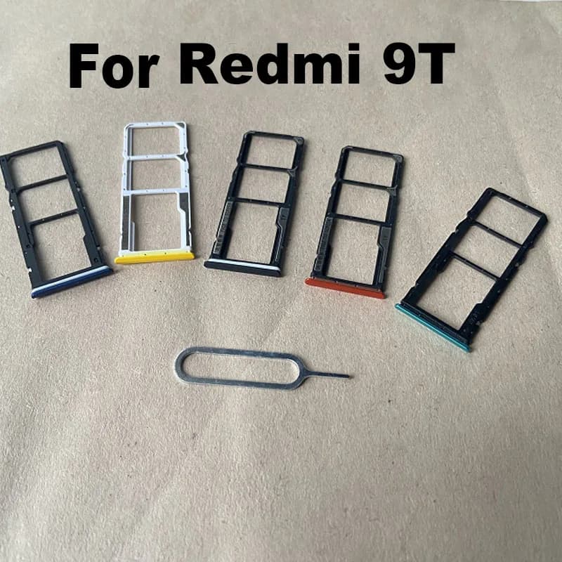 Nuovo per Xiaomi Redmi 9T vassoio scheda SIM supporto per slot presa adattatore connettore parti di riparazione