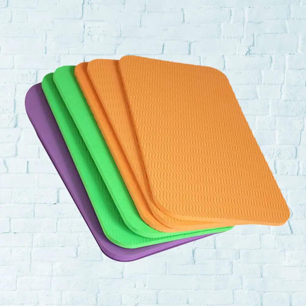 10 Pieces Yoga Knee Pad in TPE Material Thickness and Comfortable to Fold in Ginocchio, Sit down, Head Support, Portable