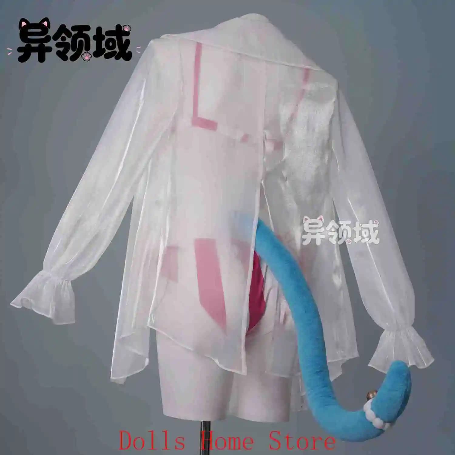 Costume Cosplay Anime Neverness To Everness Mint, Abbigliamento Estivo Sexy, Bikini, Vestito Trasparente, Outfit per Carnevale