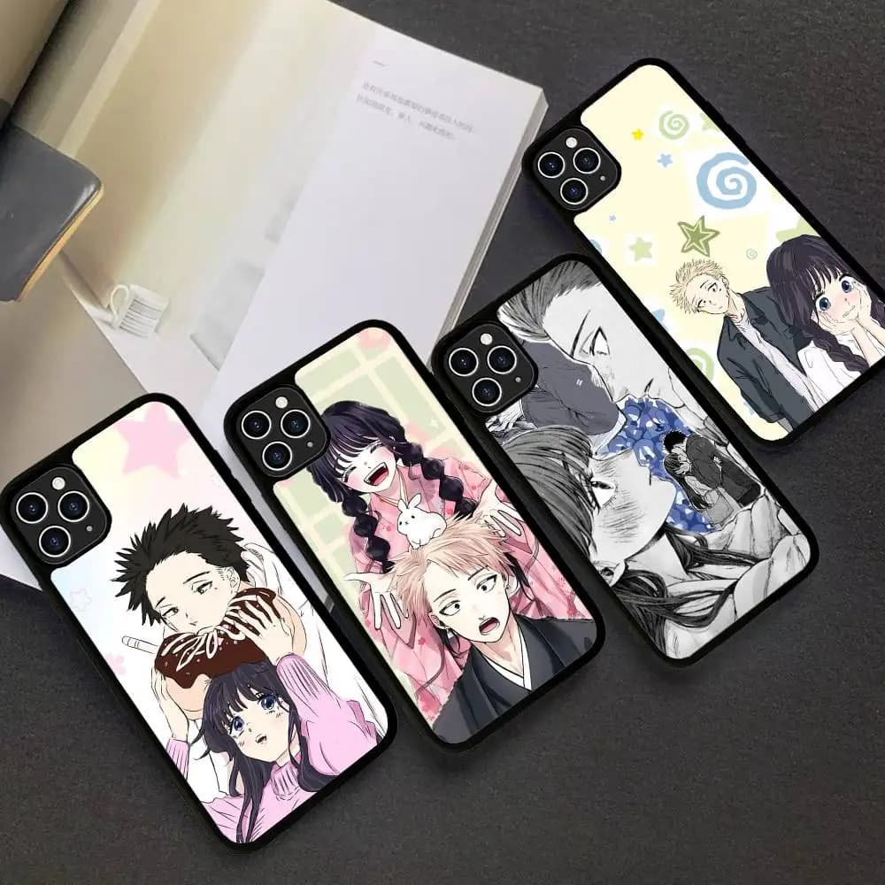 Cover per iPhone 17 16 15 14 13 Plus 12 11 Pro Max Anime The Fragrant Flower Blooms with Dignity in PC+TPU