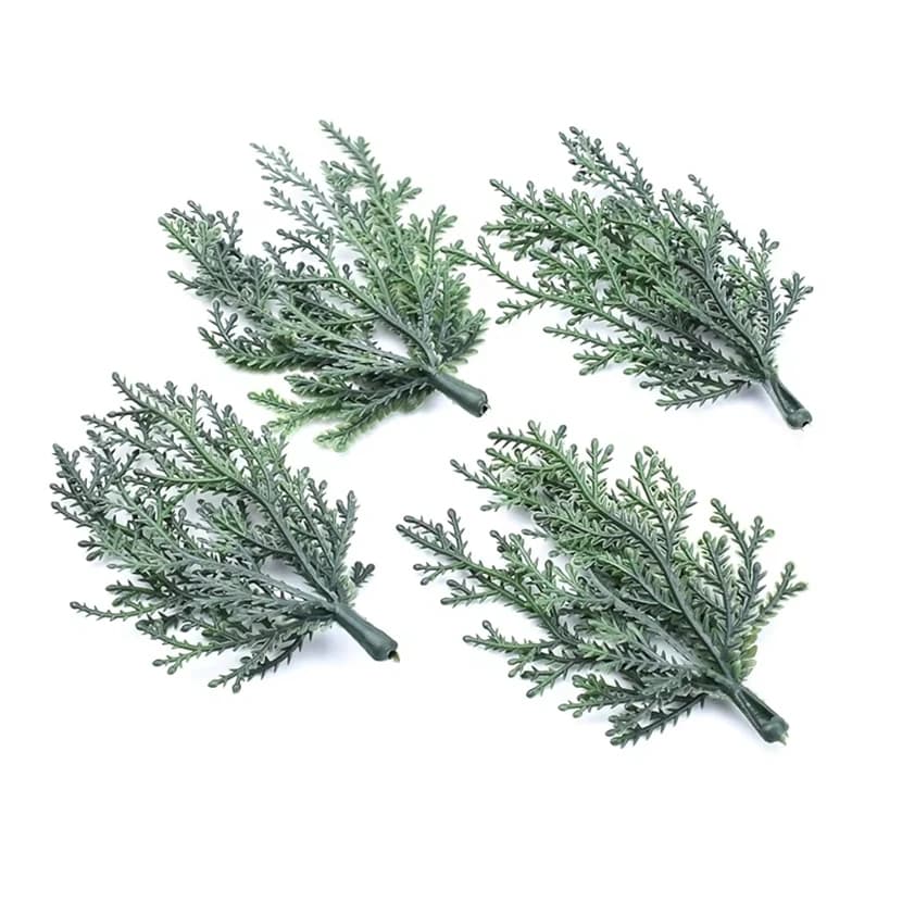 20/40 pcs Decorations For Home Accessory Christmas Garland FAI FROM TE Scrapbook Wedding Tree Accessories Artificial Fin Plants Sale Hot
