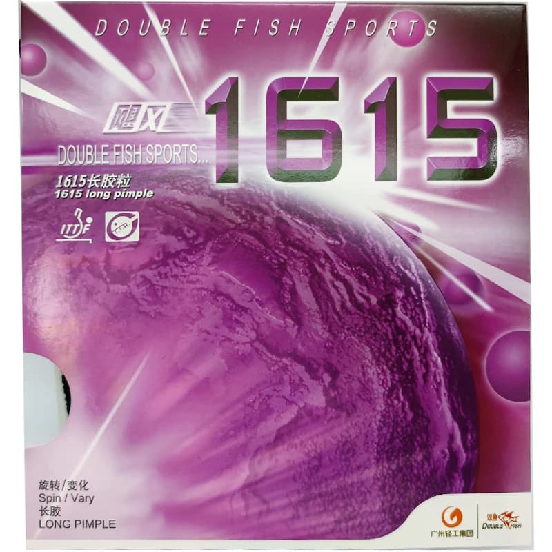 Original ping pong rubber long tips with double fish 1615 OX without sponge ping pong rack