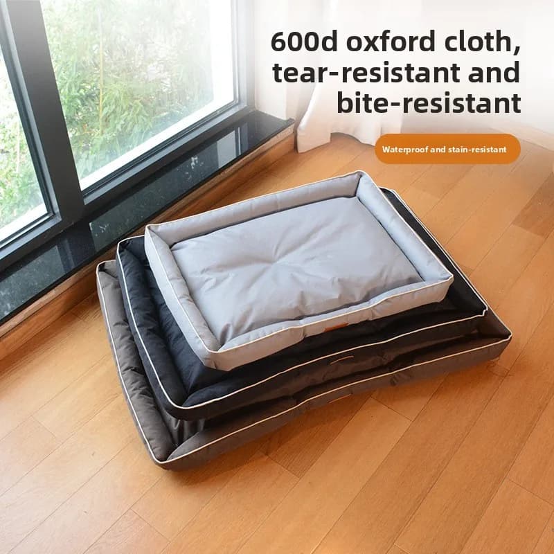 Large Dog Bed Chew Resistant Cooling Mat Non Slip Waterproof All Season Dog Beds for Large Small Pets Resistant Universal Pet