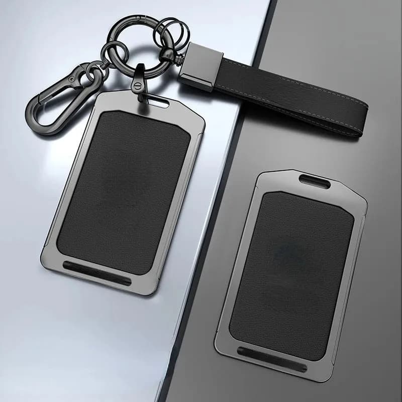 Per BMW nuova serie 5 7 X5 X7 G60 G61 G68 in lega di zinco in pelle per auto NFC Digital Card Key accessori per auto
