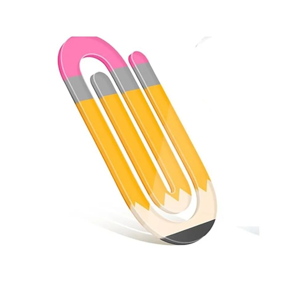 Set di 9 Clip per Carta in Acrilico per Sublimazione, Segnalibri Creativi di Grandi Dimensioni per Trasferimento a Caldo, Clip per Carta con Motivi DIY Unici, Regalo
