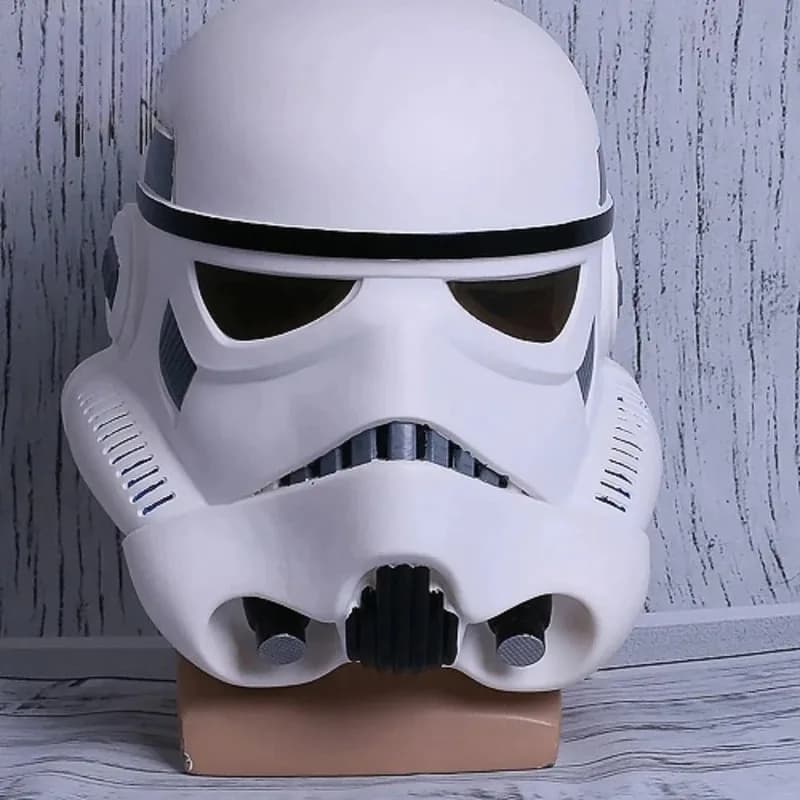 Helmet Cosplay SW Helmets Stormtrooper Mask Wearable Full Face PVC Rigid Men Adult Halloween Party Prop