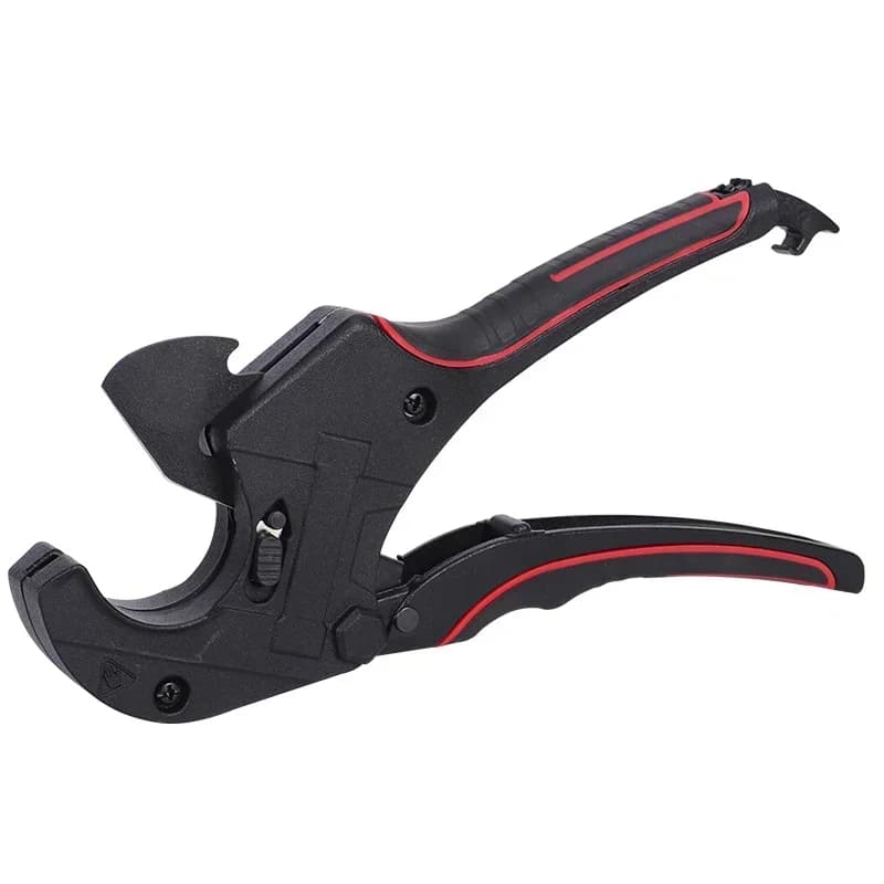 Nuovo tagliatubi e tubi a cricchetto per il taglio di tubi in plastica PEX, PPR e PVC e tubi idraulici, diametro esterno 36/42/63/75 mm, Loc sicuro
