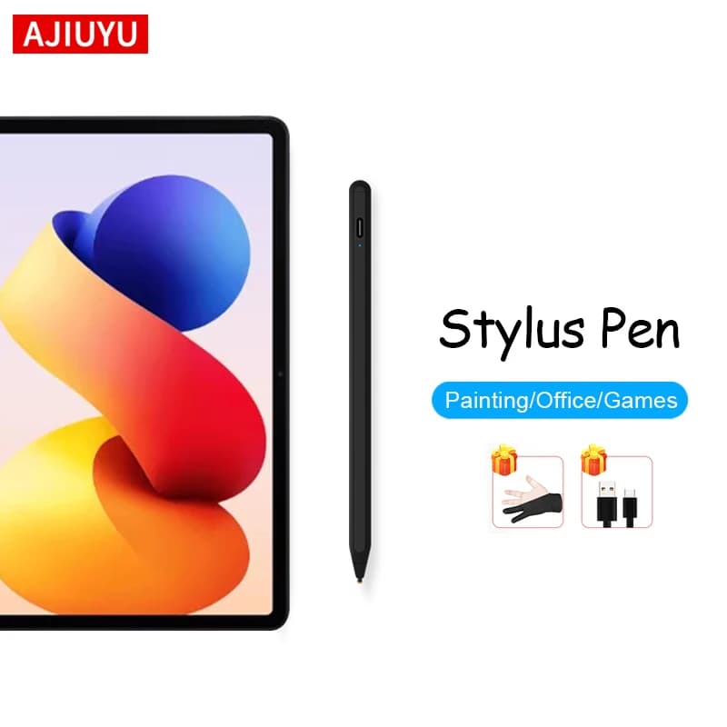 Stylus Pen For Xiaomi Redmi Pad 2 Pro 2025 SE POCO Pad 12.1" Tablet Pen For Mi Pad 5 6 7 8 Pro Screen Touch Drawing Pen Pencil