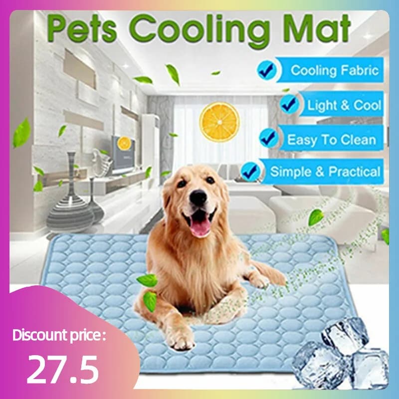 Tappetino Refrigerante Estivo per Cani, Coperta Rinfrescante per Animali Domestici, Tappetino Dissipatore di Calore per Cani