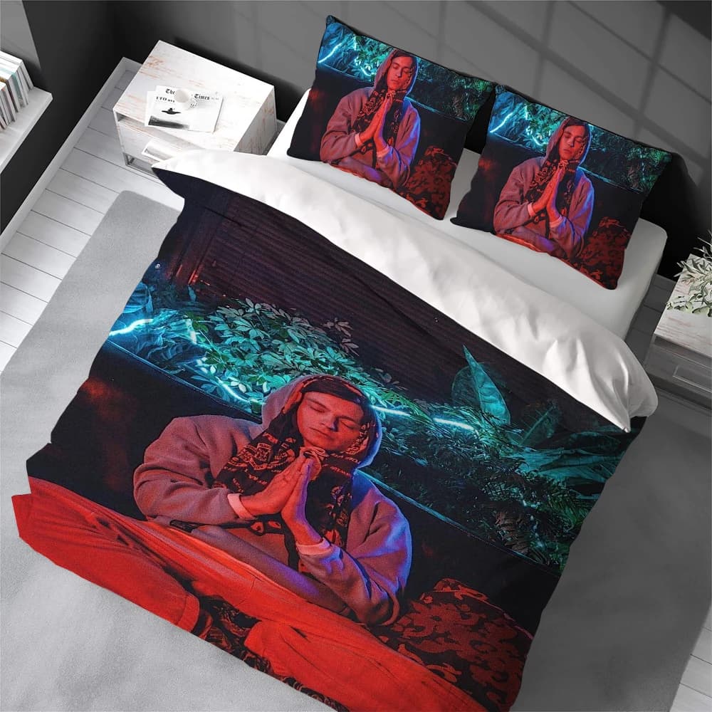 Set Copripiumino Og Buda FR2 Russia, Biancheria da Letto in Cotone Morbido, Set 3 Pezzi, Regalo per Dormitorio Studentesco