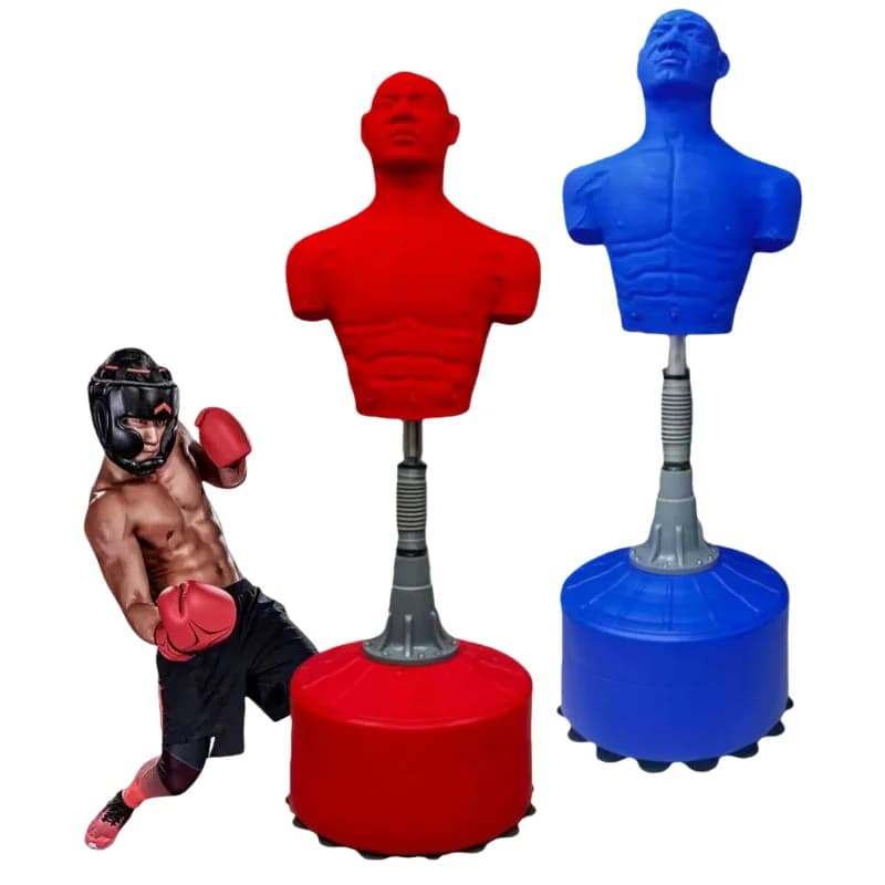 Factory High Adjustable Men's Stand Boxing Bag Boxing Manikin