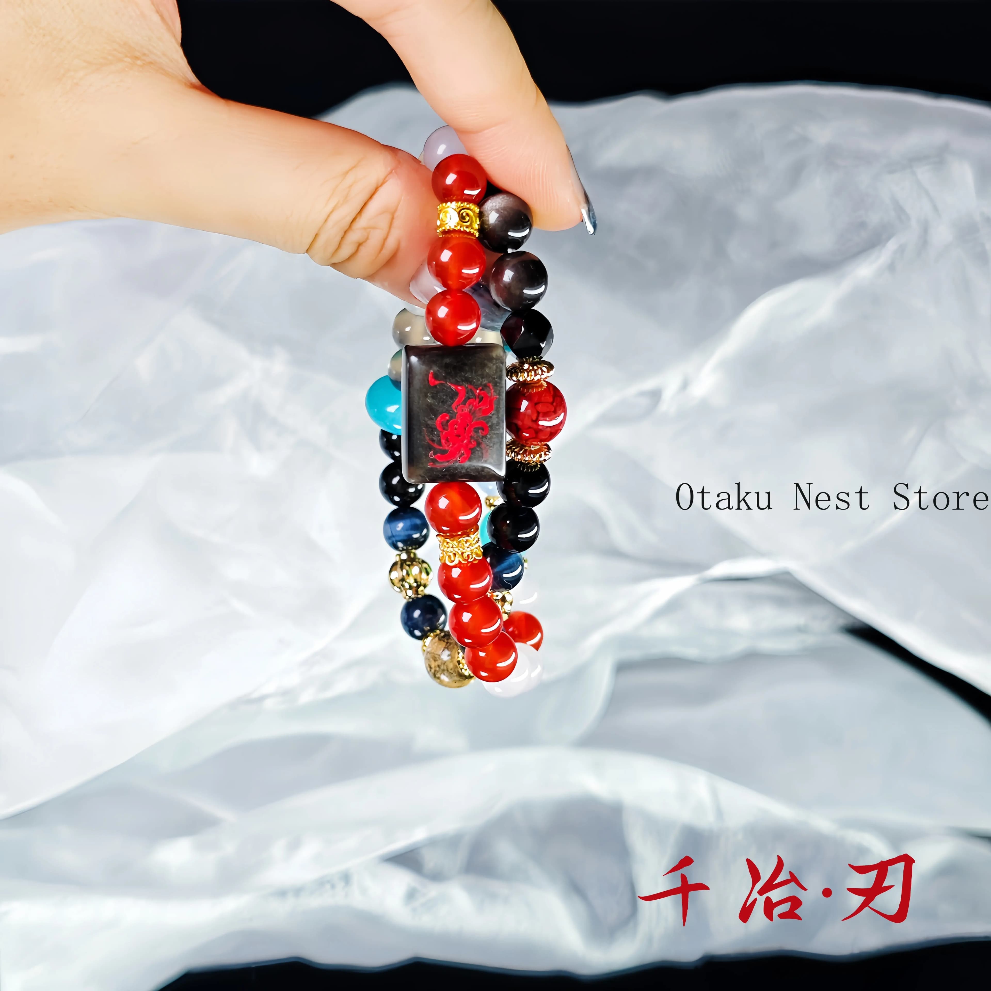 Anime Honkai：Star Rail Mortenax Blade Handmade Cosplay Props Double Loop Design Bracelets Hand Chain Accessories Gift Xmas