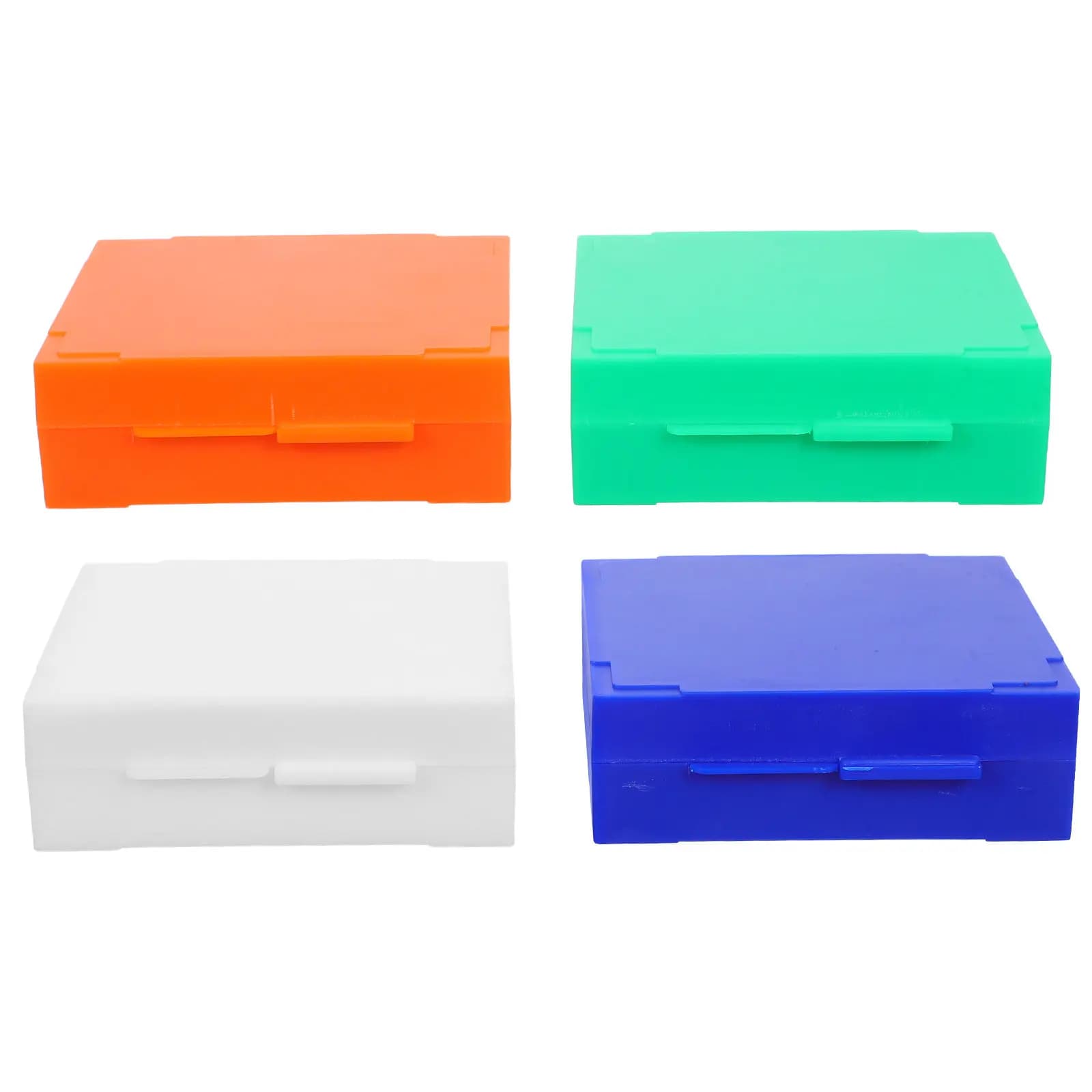 Organizzatore per Porta-Portalette da Microscopio, Scatola in Plastica con 25 Scomparti, Contenitore per Conservazione di Porta-Portalette da Laboratorio, Porta Campioni per Ricerca e Didattica