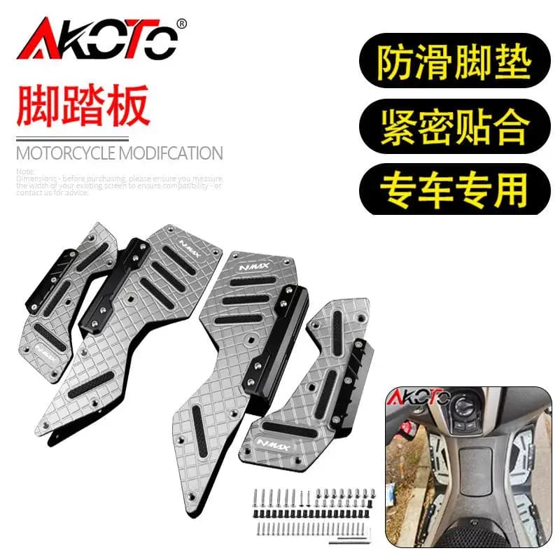 Accessori moto per Yamaha NMAX155 Nmax125 NAX 155 NAMX 125 2020 2021 2022 2023 Pedane antiscivolo modificate Pedale