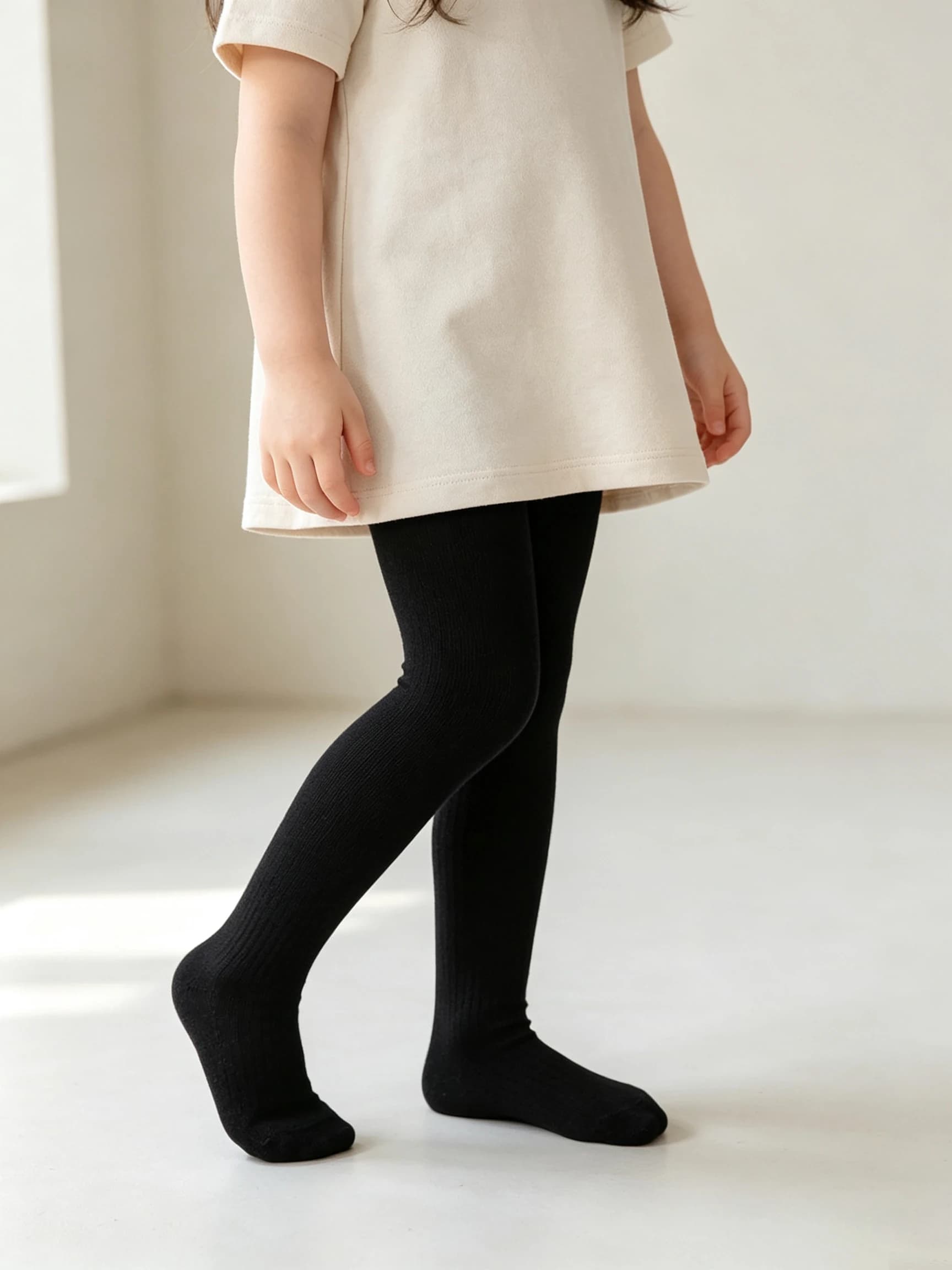 1Pc Girls Black Ultra Thin Dance Tights UPF50+ UV Protection Summer Stretchy Ballet Training Kids Base Pantyhose Legging Socks