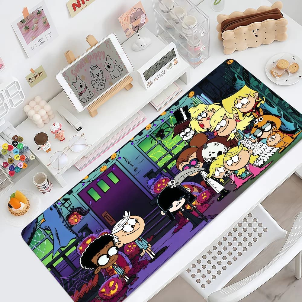 House Mouse The Pad MousePad Non-slip Cartoon Lockedge Office Student L-Loud Gaming Thickened Large Writing Pad Cushion
