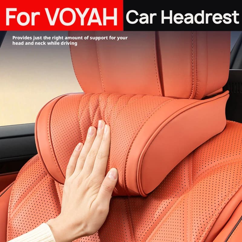 High Resilience Lumbar Support Pillow For VOYAH FREE，DREAM，DREAM，LIGHTCHASER Luxury memory foam car headrest pillow
