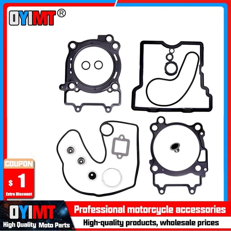 Motorcycle Parts Engine Cylinder Gasket Kit For Polaris RZR EFI 2012 Ranger Sportsman 570 2014-2021 ACE 570 2016-2019