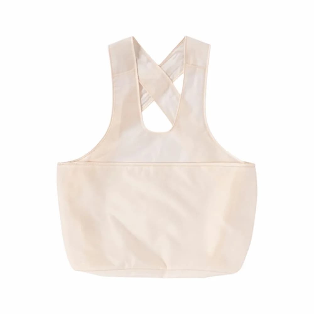 Large Capacity Clothes Drying Apron with Pocket Wide Shoulder Strap Clothes Hanging Apron Picking Fruit Apron Laundry Drying Bag