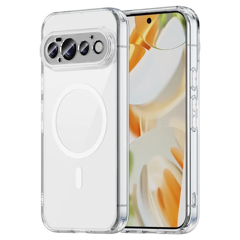 Transparent Magnetic Case For Pixel 11 11Pro 10 10Pro 9 9Pro 8 7 Pro XL 10A 9A 8A 7A ProXL Wireless Charging Clean Cases Cover
