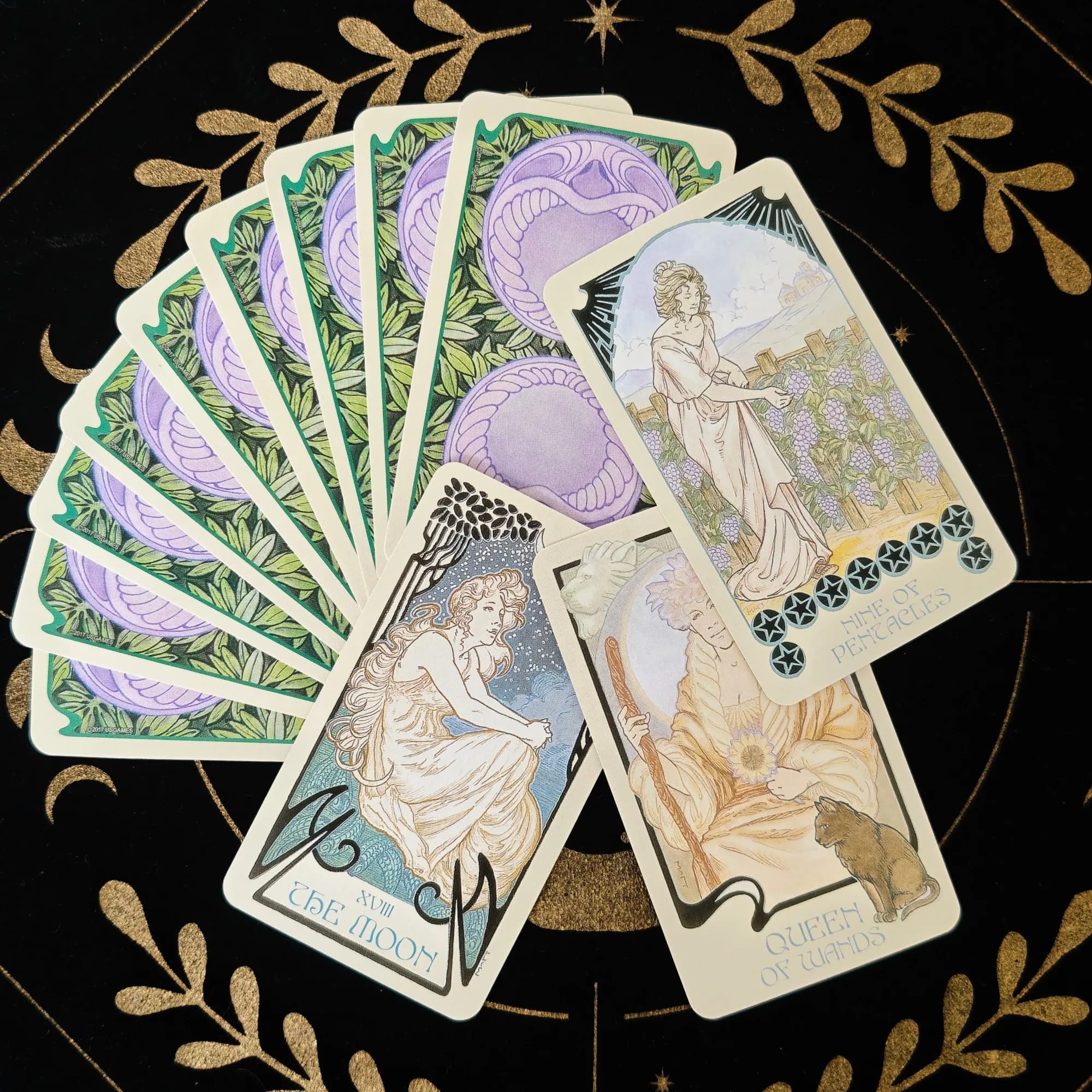 Classic Ethereal Visions Tarot illuminato The Rider Tarot Deck Cards per principianti Divination Edition Borad Playing Game