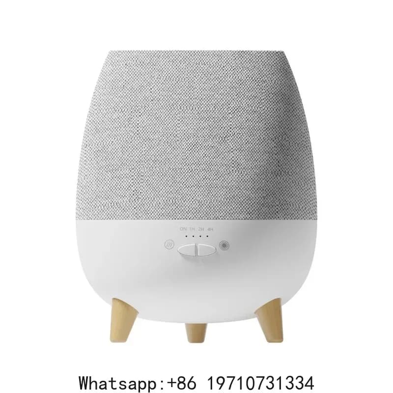 Diffusore di Aromi e Umidificatore Ultrasonico 2-in-1, Serbatoio Rimovibile da 300ml, Luce Notturna Soffusa, per Casa e Ufficio