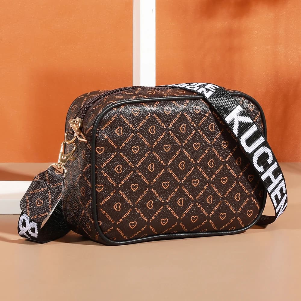 Borsa a tracolla alla moda, borsa a spalla multifunzionale, mini portafoglio da donna, per uso quotidiano e viaggi, piccola borsa a tracolla