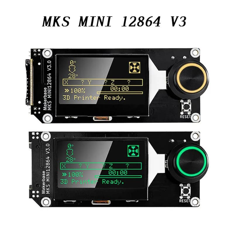 Makerbase MKS MINI 12864 V3 Display LCD Schermo Scheda Madre Smart Display Schermo Parti Della Stampante 3D MKS Gen L SKR VORON 2.4