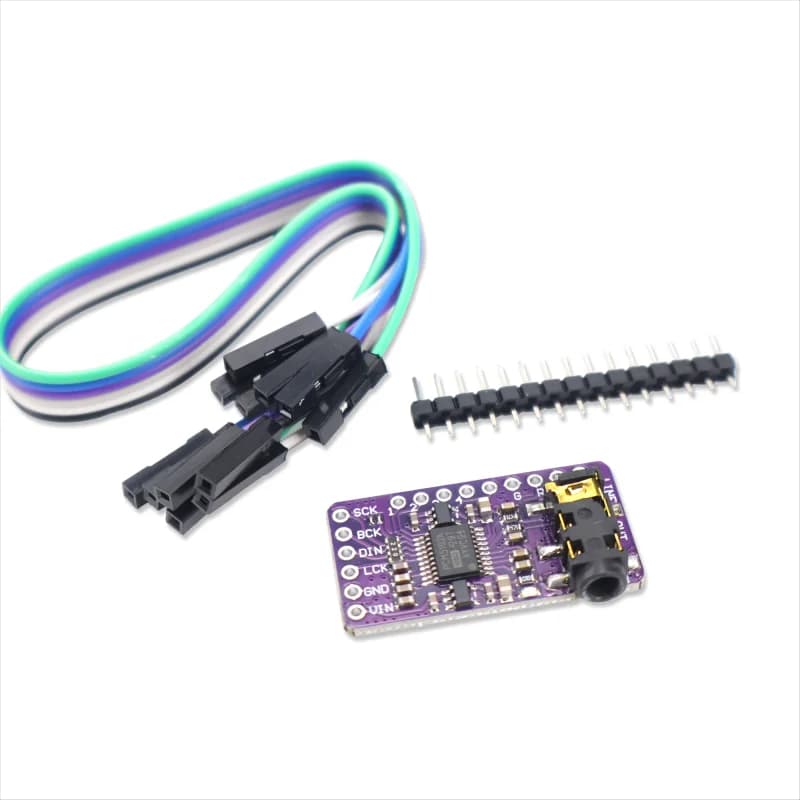 Modulo Decoder DAC PCM5102A I2S, Scheda Audio Digitale Formato PHAT per Raspberry Pi, Aggiornamento Audio Hi-Fi