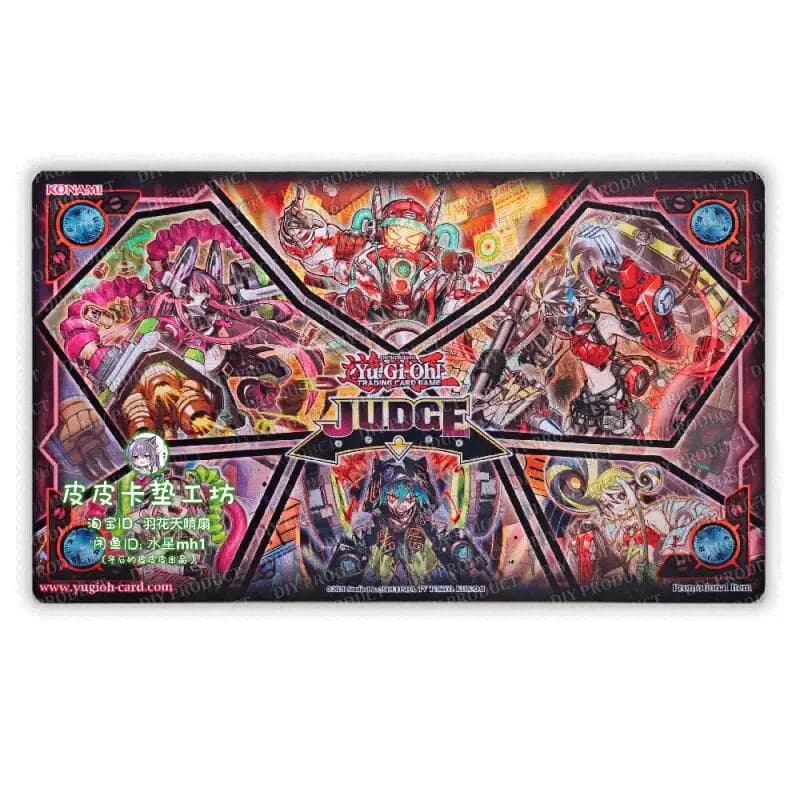 Yu-Gi-Oh! Killer Tune Mix Killer Tune Clip Anime Gioco di carte Tappetino per carte in gomma Tappetino per mouse Tappetino per tastiera 600 * 350 * 2mm