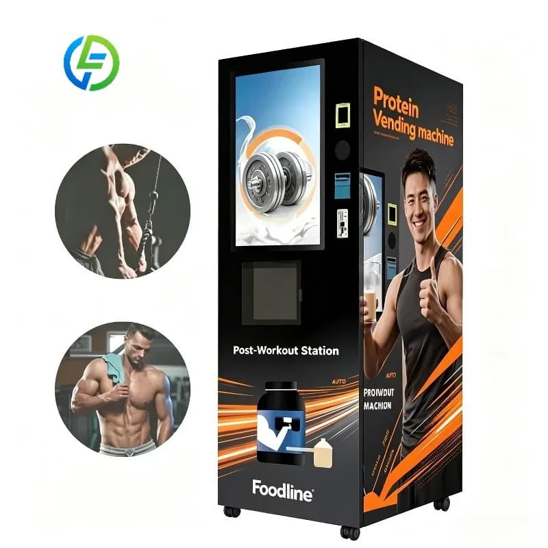 FL Smart Control Independent Stirring Protein Powder Vending Machine Android Remote System SDK Enabled Cloud-Based Management