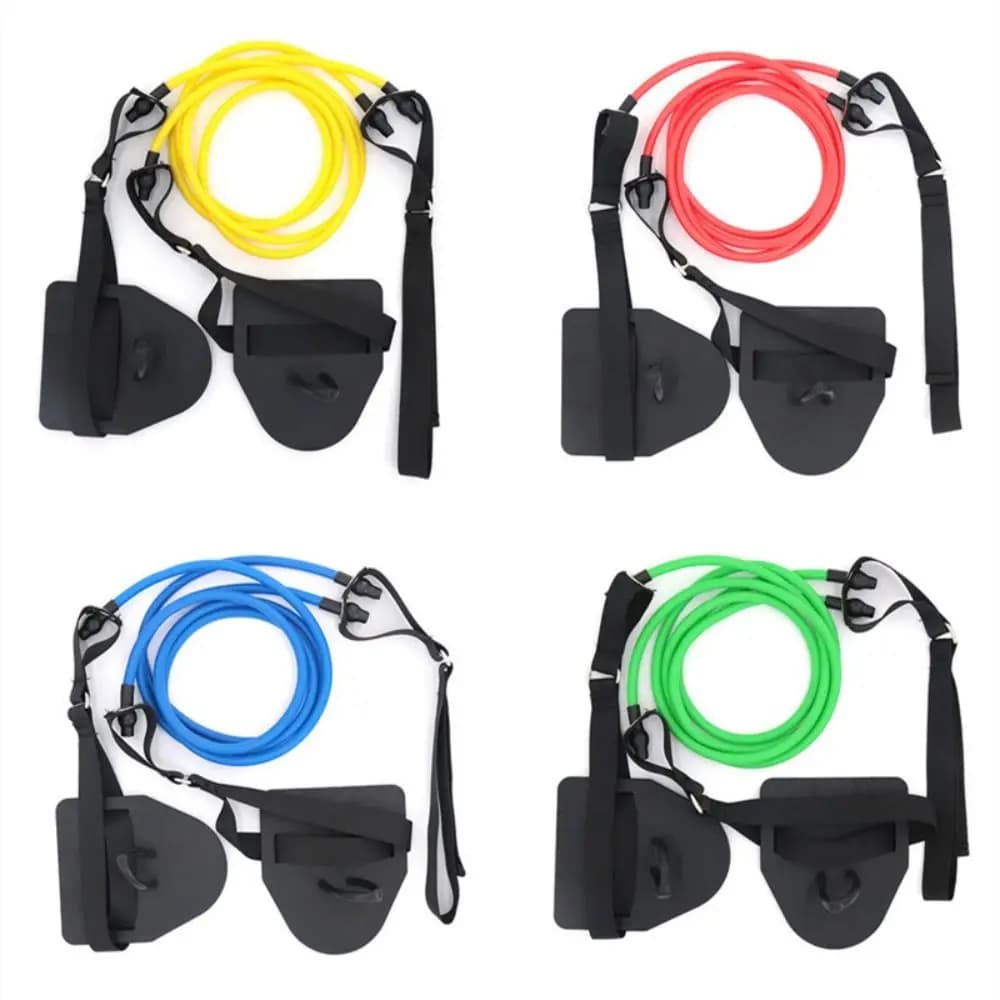 Stretch Pull Rope nuoto esercizio resistenza Paddle Palm Swimming Trainer Fitness Resistance Bands Arm Strength Trainer