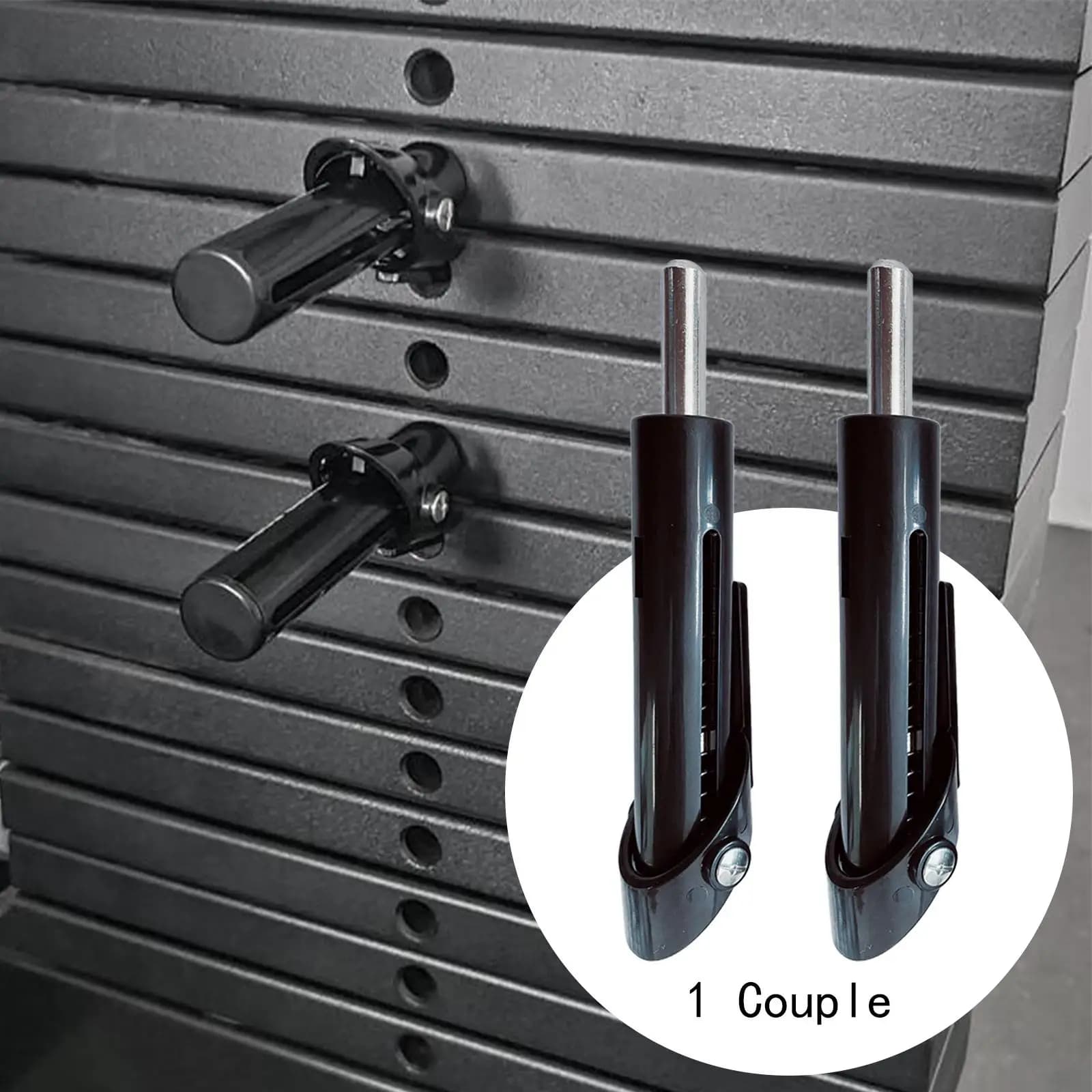 2x Weight Stack Pin Gym Equipment Weight Loss Pin Portable Multifunction Accessories Universal Weight Pile Replacement