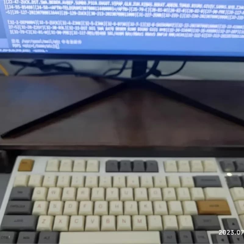 Support for Computers in Solid Wood Without Installation, Stable Base and Resistant for Monitor and Laptop