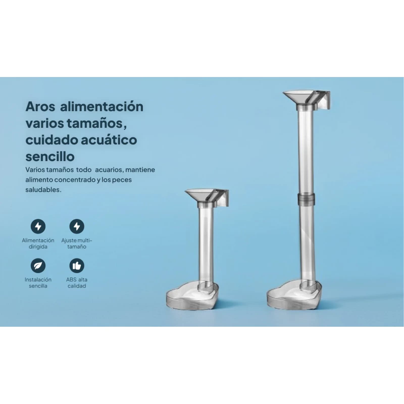 Set di tubi e piatti per gamberetti Tubi per mangiatoia per acquario in ABS trasparente con spazzola per la pulizia per serbatoi d'acqua dolce