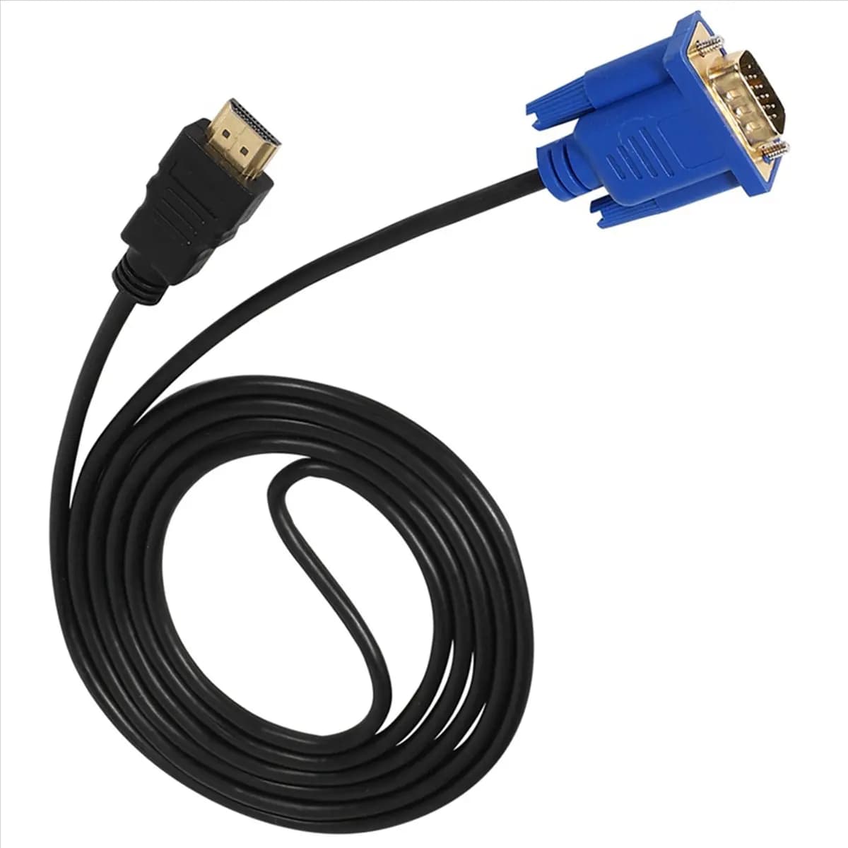 Cavo Adattatore A75T 4X HDTV HDMI Maschio a VGA HD-15 Maschio 15 Pin, 1,8M 1080P