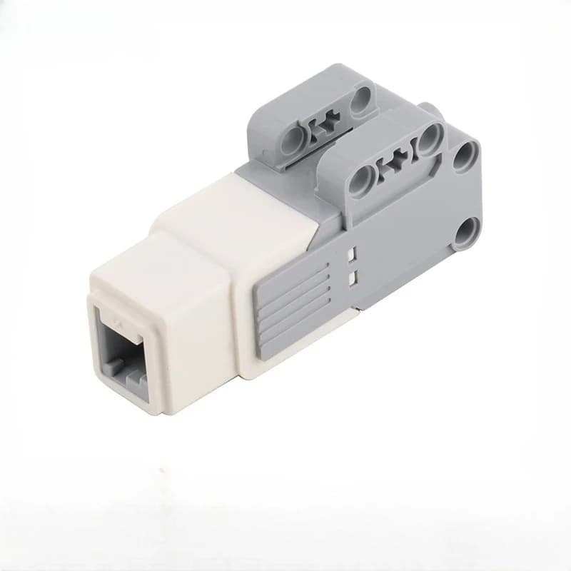 Motore MOC di medie dimensioni 45503, componenti tecnologici per robot programmabili, compatibili con i blocchi di costruzione Power Functions EV3 31313.