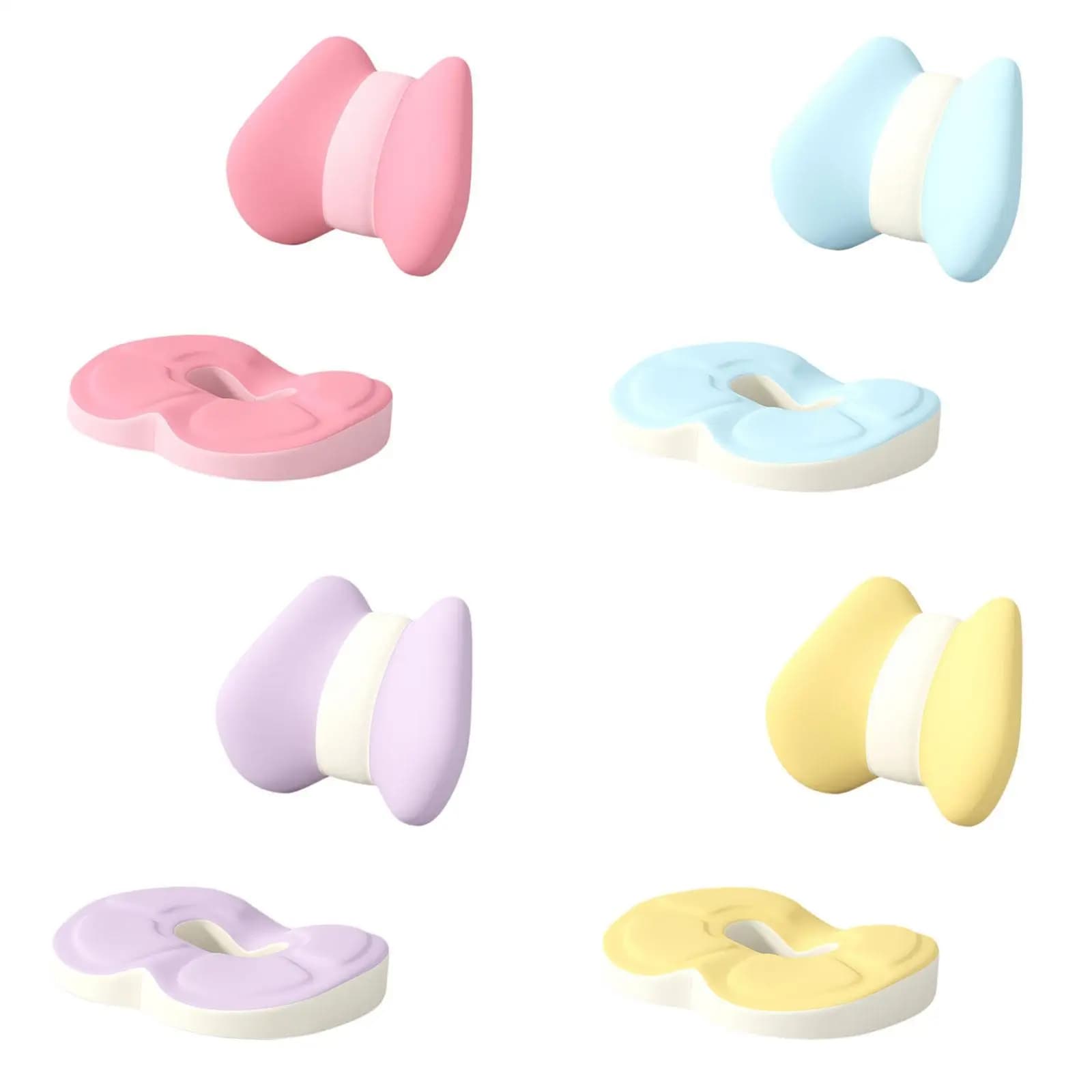 Cuscino per schienale ergonomico e tipo cuscino per sedile, cuscino per schienale in morbida memory foam,