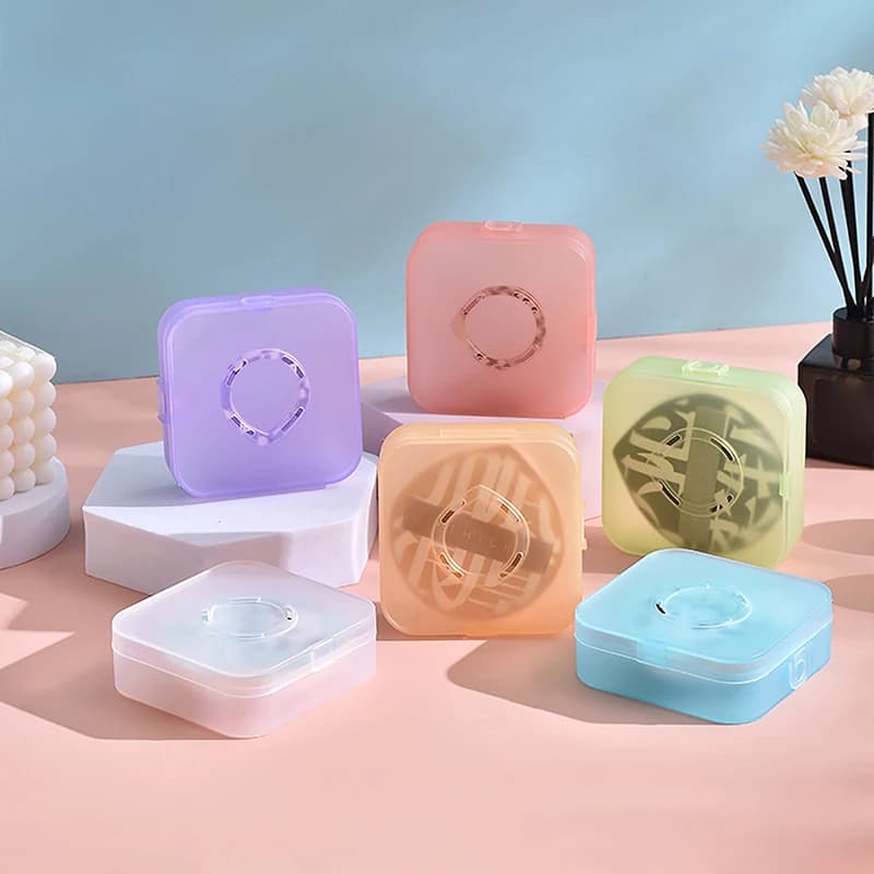 1 pcs vacuum air cushion Puff Box portable cosmetic container for makeup with powder sponge for BB Cream foundation