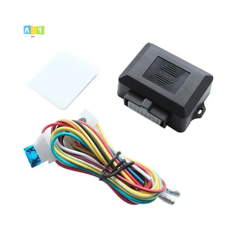 A04E-Set Universale 12V per Chiusura Automatica Finestrini Auto, Modulo Alzacristalli Elettrico con Sistema di Allarme per Auto a 4 Porte