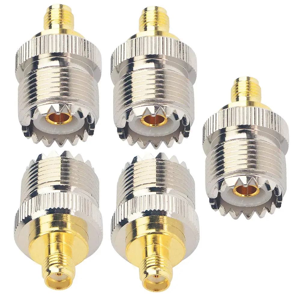 1/2/5PCS Coassiale RF Walkie-Talkie Antenna Adattatore SMA Femmina a SO239 Femmina UHF Jack SO-239 Antenna Cavo connettore per UV-5R