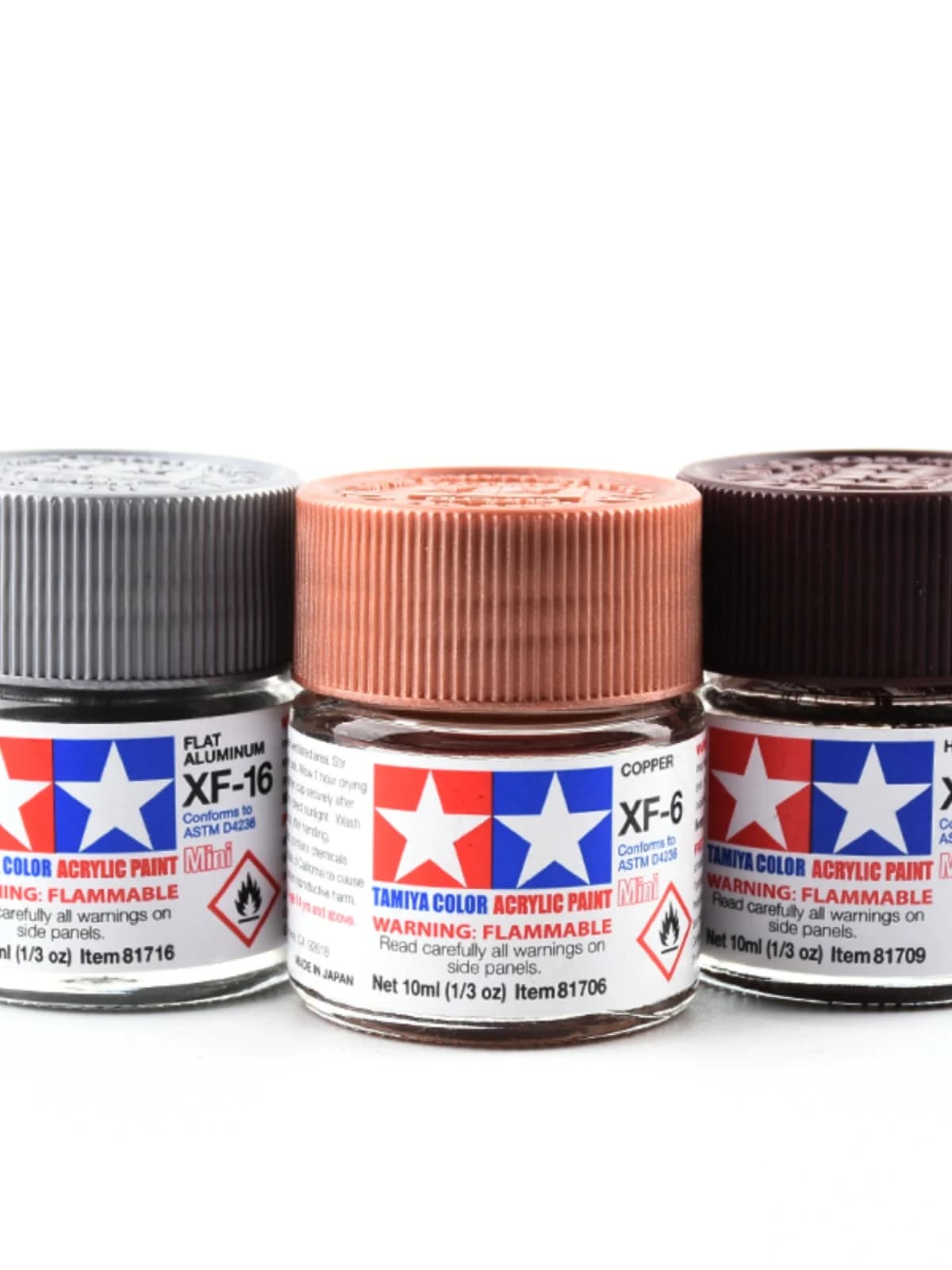 TAMIYA Acrylic Paint XF25-XF68 Flat/Matt Colors 10ml