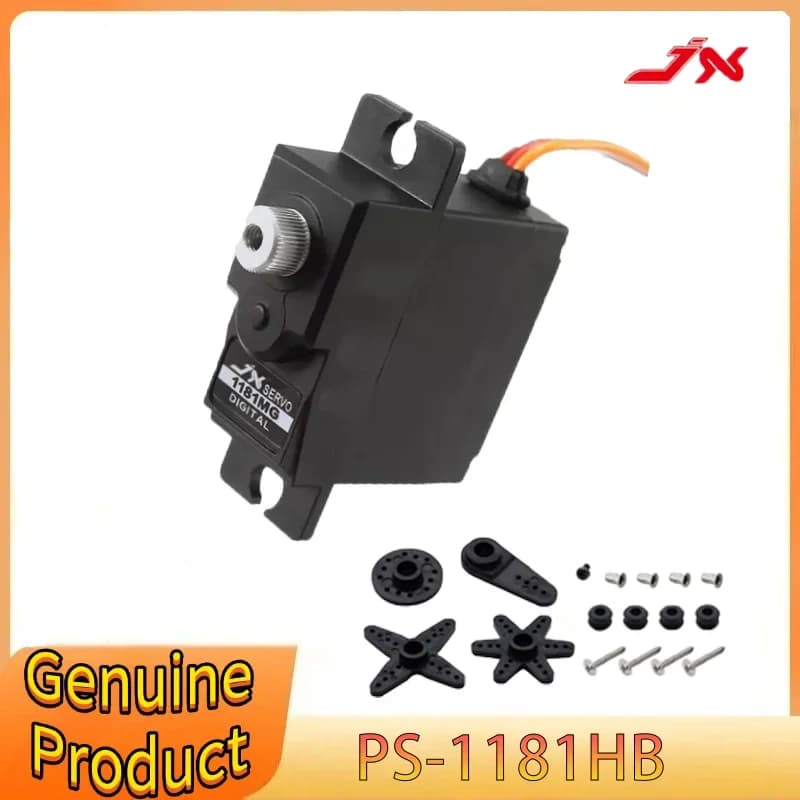 JX Servo PS-1181HB 18g 3.0kg Servo analogico con ingranaggi in plastica per RC Auto Barca Aereo Elicottero Robot Braccio RC Giocattoli