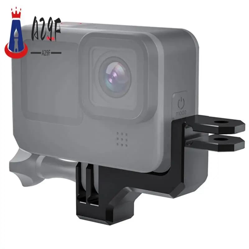 A29F-For Gopro Hero 12 11 10 9 Action Camera Vertical Bracket Adapter Adjustment Arm Adapter Vertical Riprese Primary Accessories