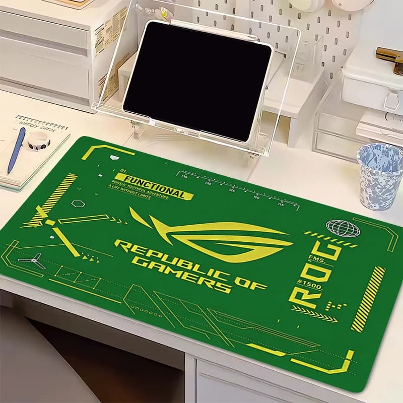 Tappetino per mouse Varmilo per computer 90x40cm R-ROG Anime Gaming Accessori Tappetino da scrivania XXL per gamer Tappetino morbido per mini PC