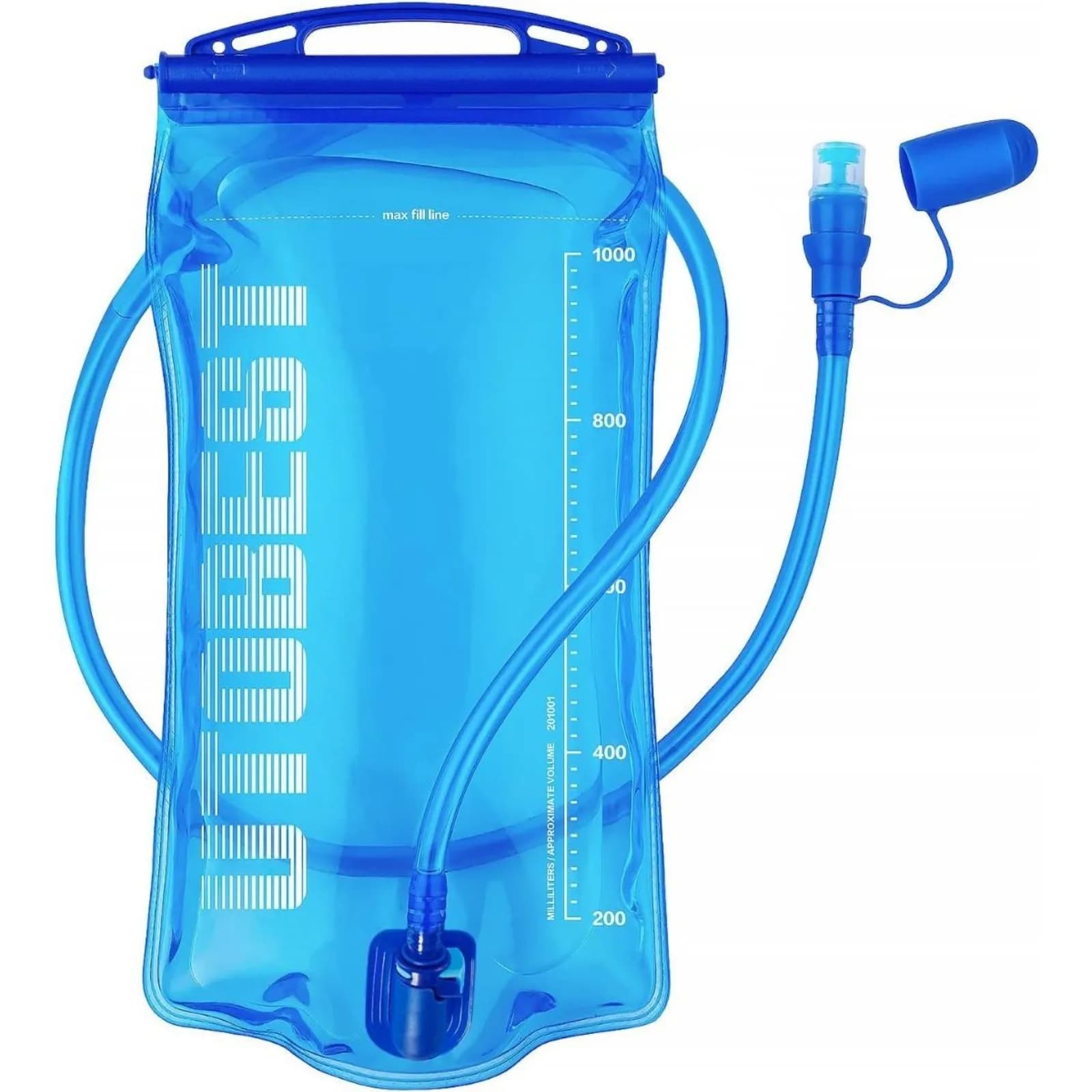 Sacca d'Acqua, Sacca Idratazione 2L, Sacca d'Acqua per Zaino da Escursionismo, Senza BPA, Serbatoio d'Acqua a Prova di Perdite per Corsa e Ciclismo