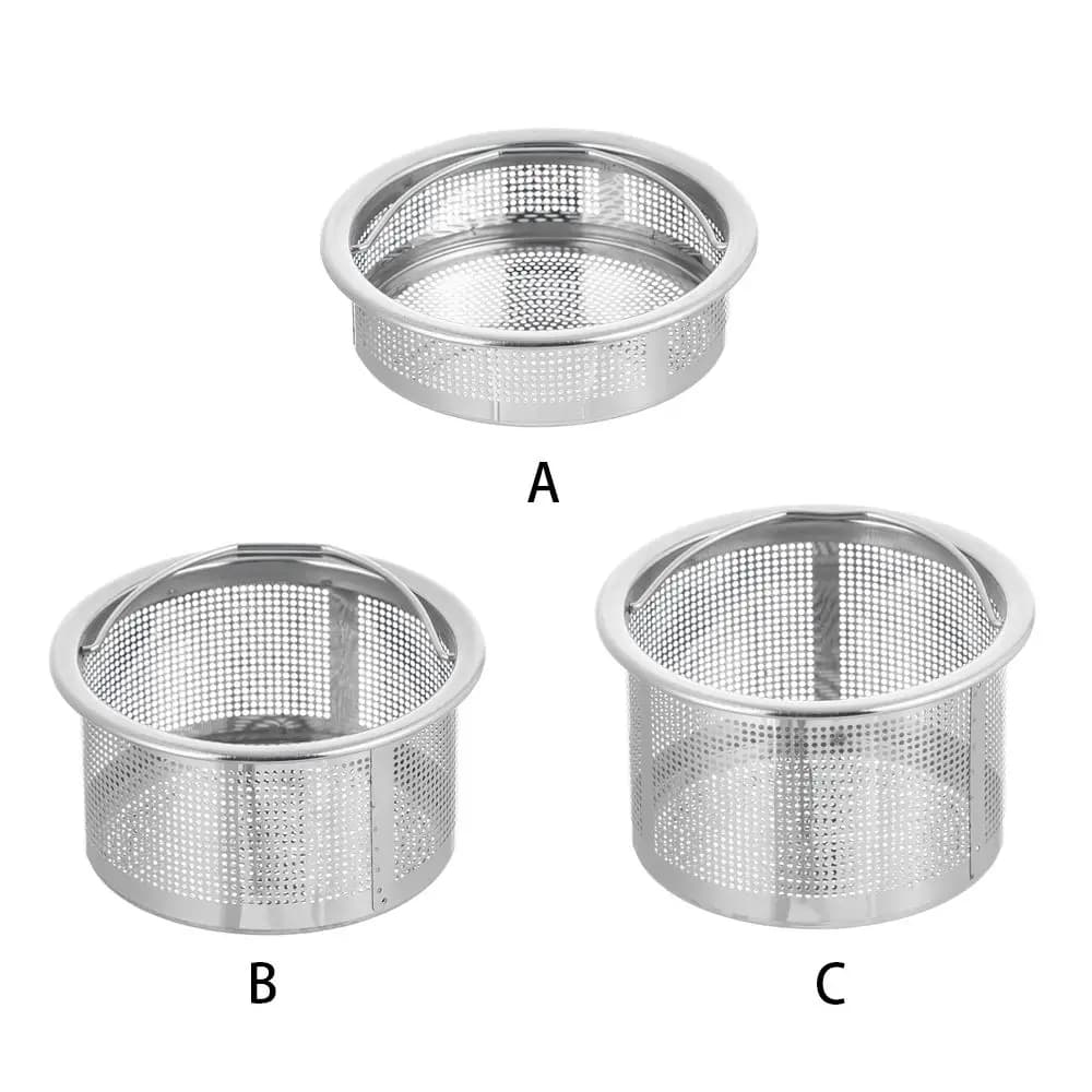 Tool Useful Waste Drainer Stainless Steel Cleaning Stuff Cover Sink Strainer Food Hair Stopper Colander Plug Filter Basket