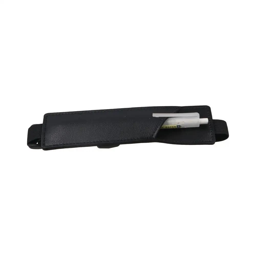 Portapenne in Pelle PU con Fascia Elastica, Custodia Colorata Portatile per Penne, Facile da Riporre, Astuccio Staccabile per Matite da Quaderno